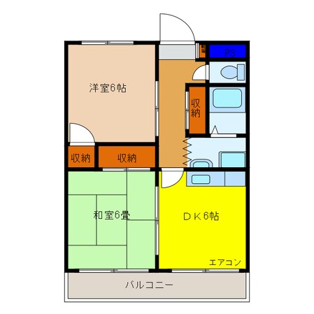 第5ラインマンションの物件間取画像